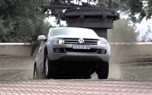 Vw Amarok Miejski Off Roader Reklamówka Auta