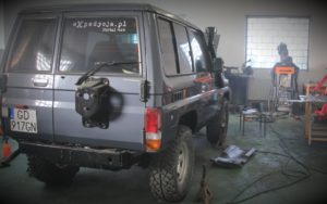 Toyota Land Cruiser J7 Uterenowiony Klasyk Toyota Land Cruiser J7 Uterenowiony Klasyk