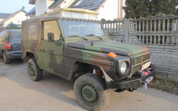 Mercedes G Wolf