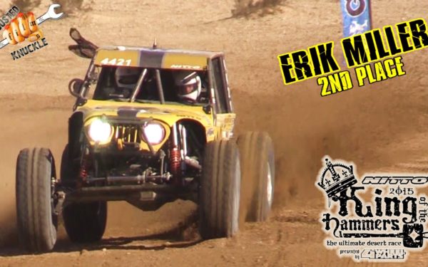 Erik Miller Takes 2nd 2015 King Of The Hammers