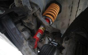 Mitsubishi Pajero + Koni Raid Mitsubishi Pajero + Koni Raid