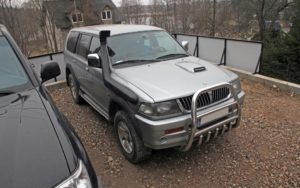 Montaż Snorkela Mitsubishi Pajero Montaż Snorkela Mitsubishi Pajero
