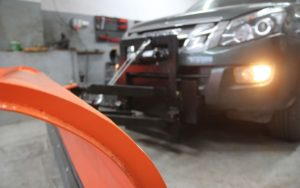 Isuzu D Max + Pług Isuzu D Max + Pług