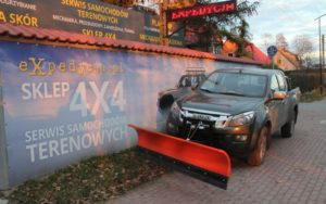 Isuzu D Max + Pług Isuzu D Max + Pług