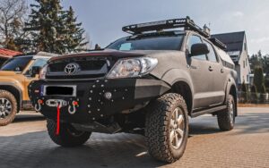 Toyota Hilux Vigo Black Akcesoria Off Road 4x4
